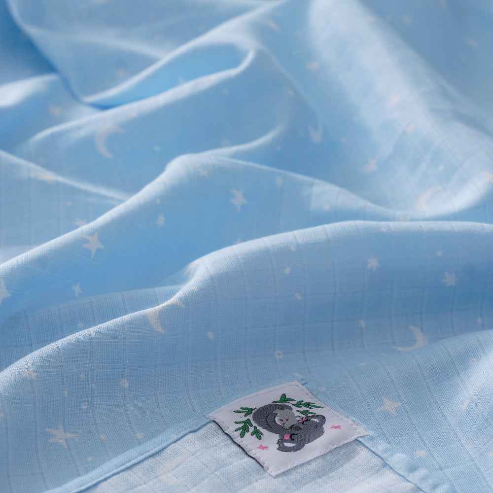 Blue Starry Sky Swaddle