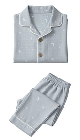 Starry Grey Sky Pajama Set