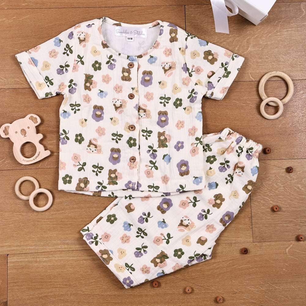 Floral Blossoms Lounger Set