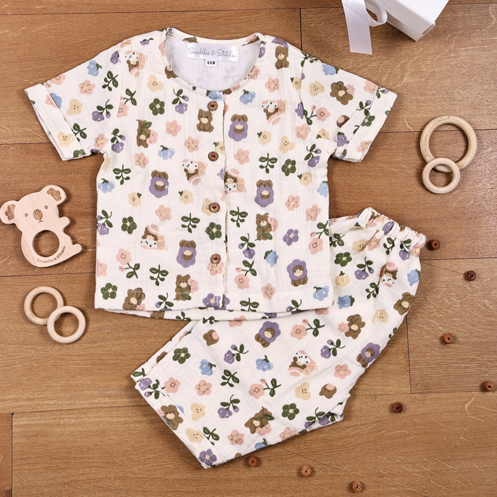 Floral Blossoms Lounger Set