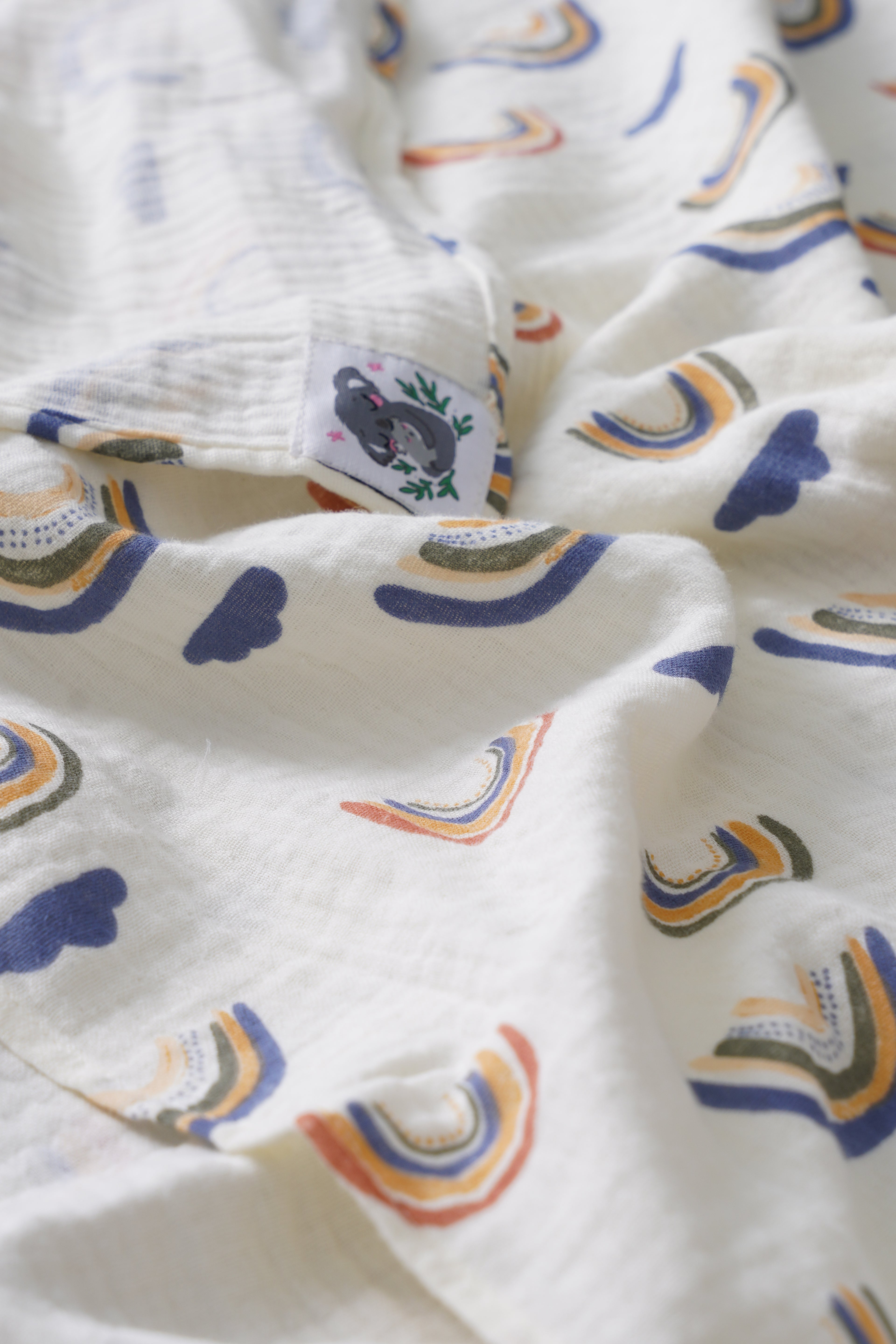 Rainbow Magic Muslin Swaddle