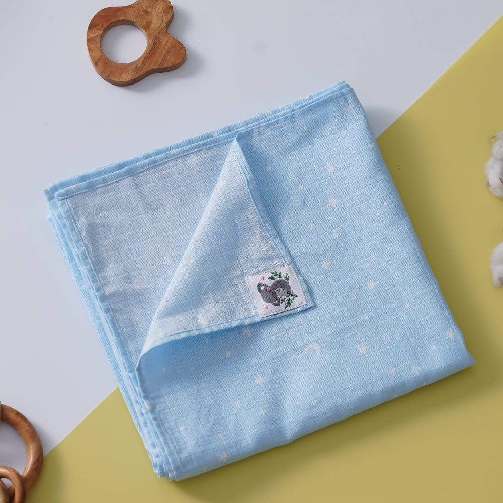 Blue Starry  Sky Swaddle