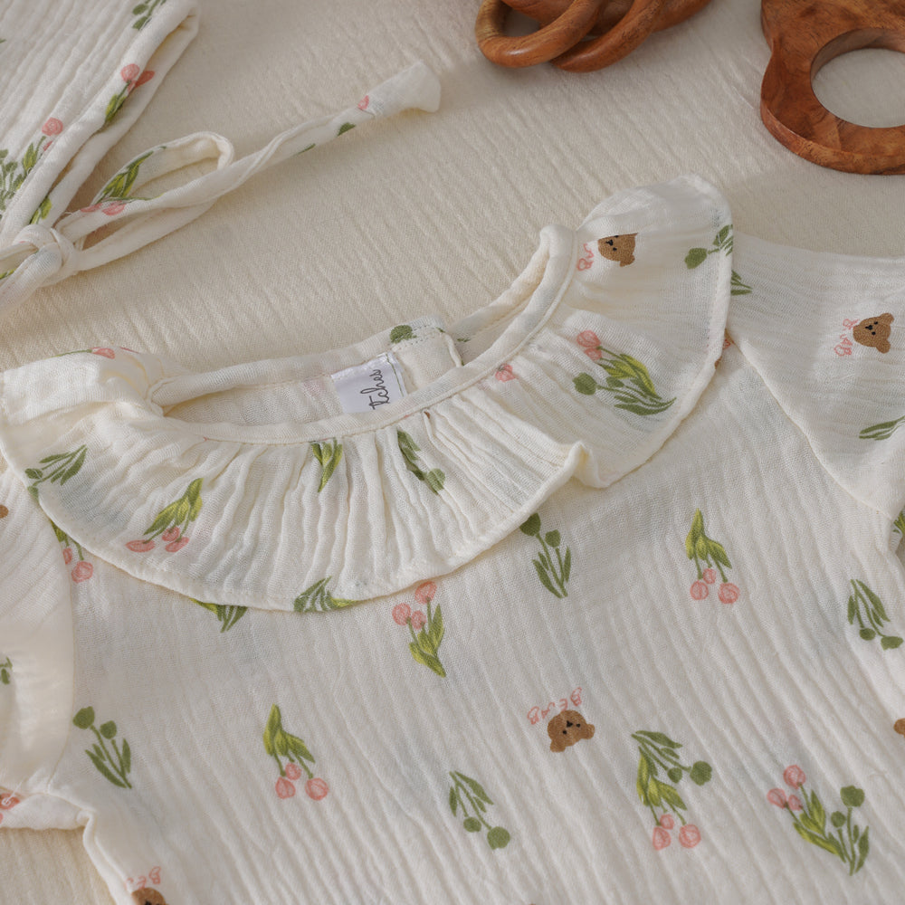 Tulips & Bears Onesies