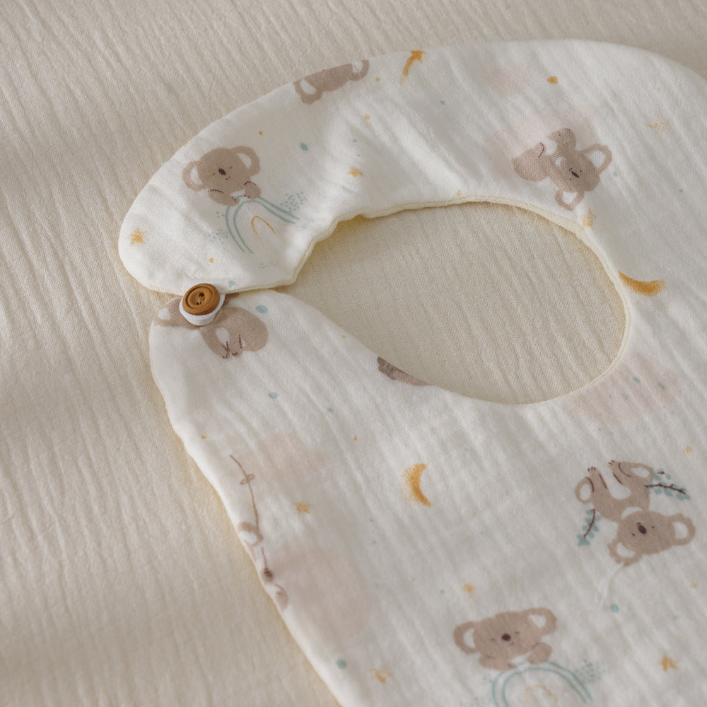 Naughty Koalas Bib