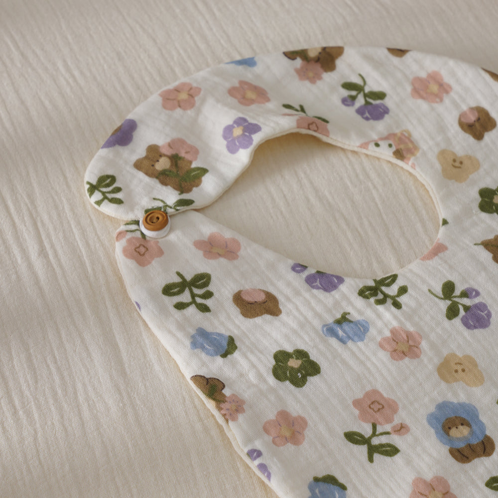 Floral Blossoms Bib