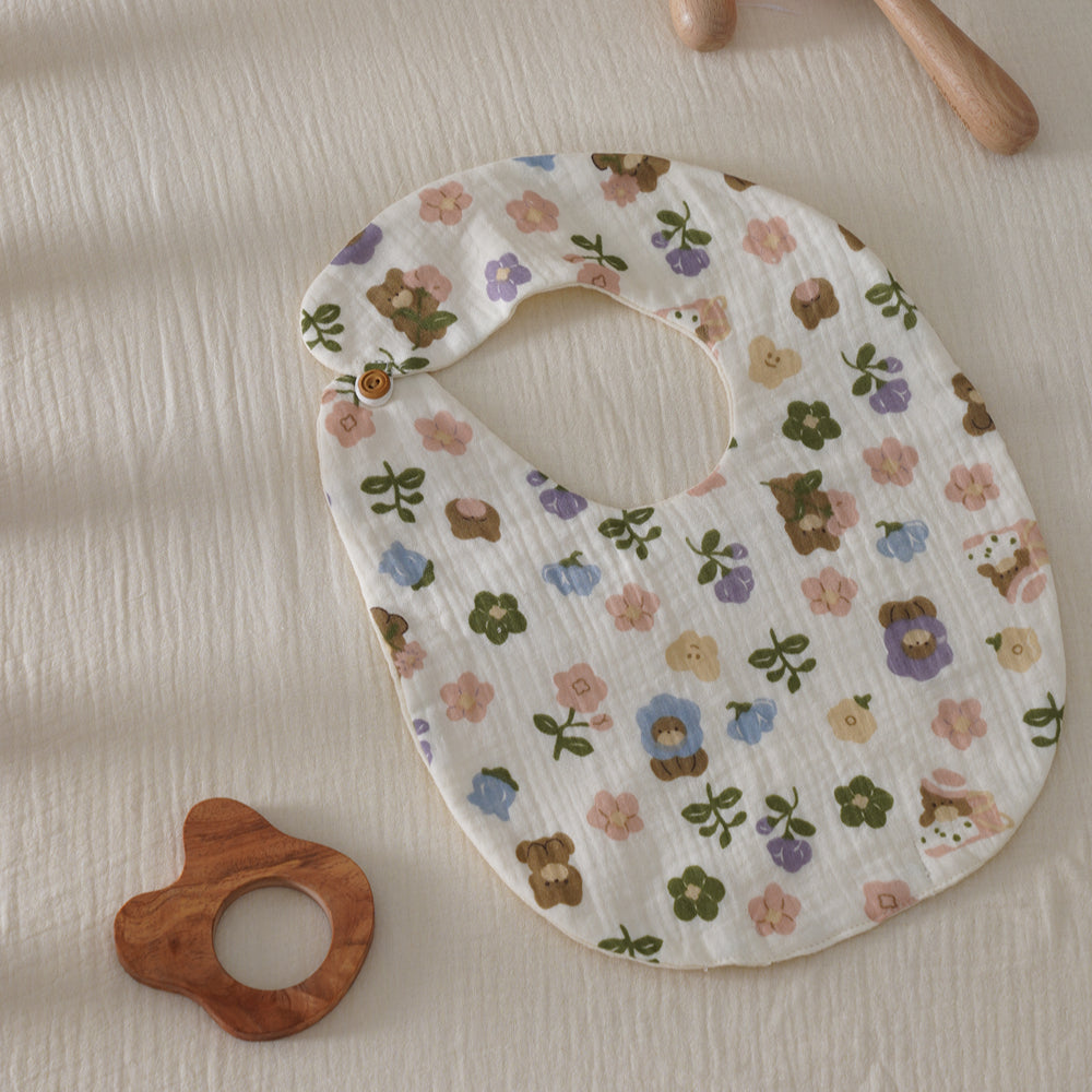 Floral Blossoms Bib