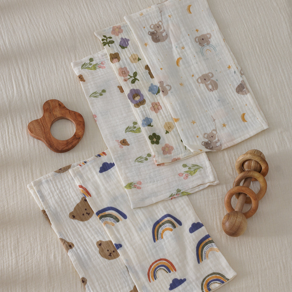 Wash Cloths Set Of 5