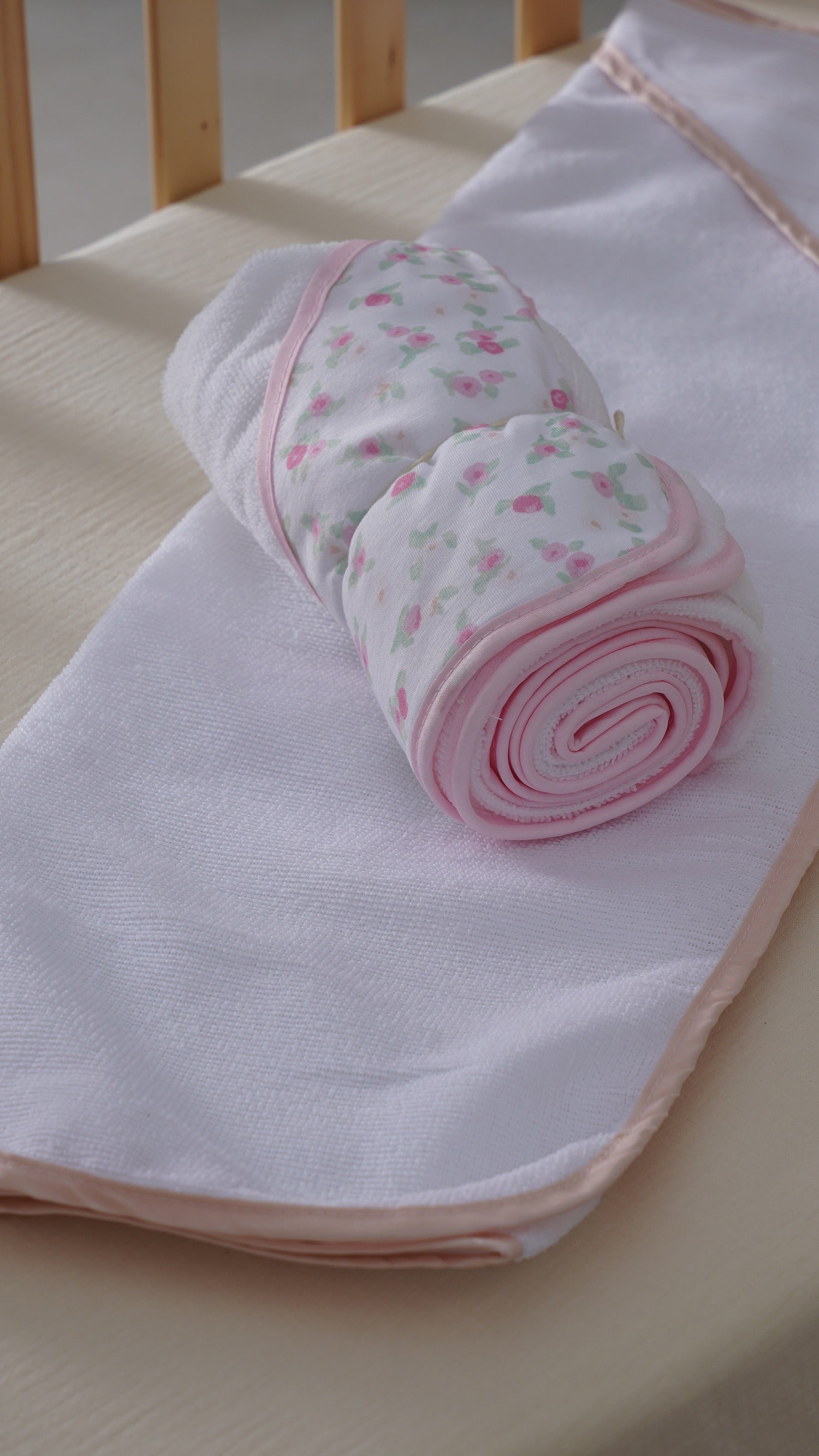 Pretty Pink  Hooded Towel