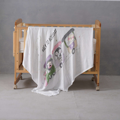Back To Vacation Muslin Knitted Shawls