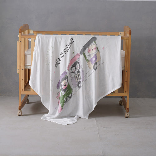 Back To Vacation Muslin Knitted Shawls