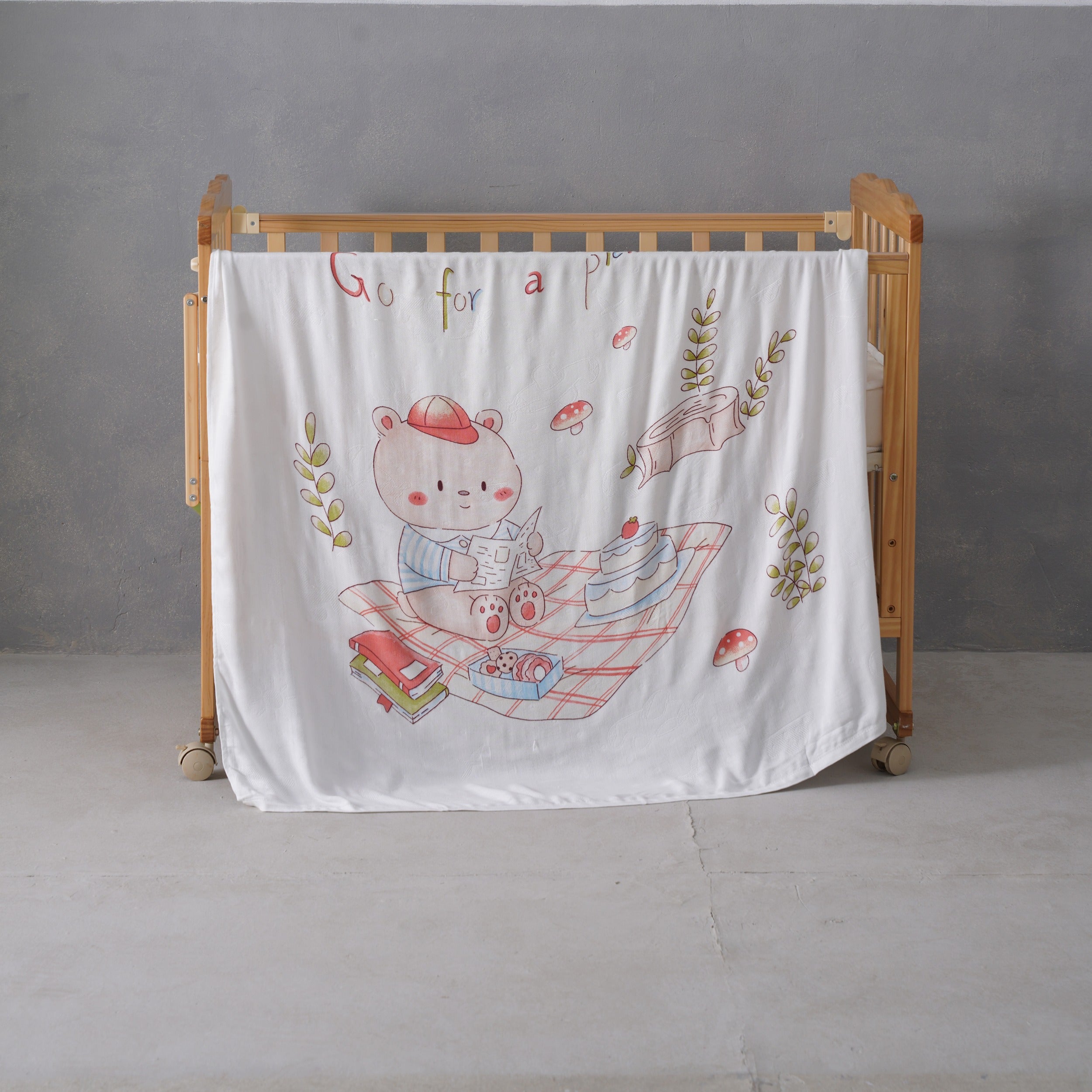 Sunny Day Out Muslin Knitted Shawls