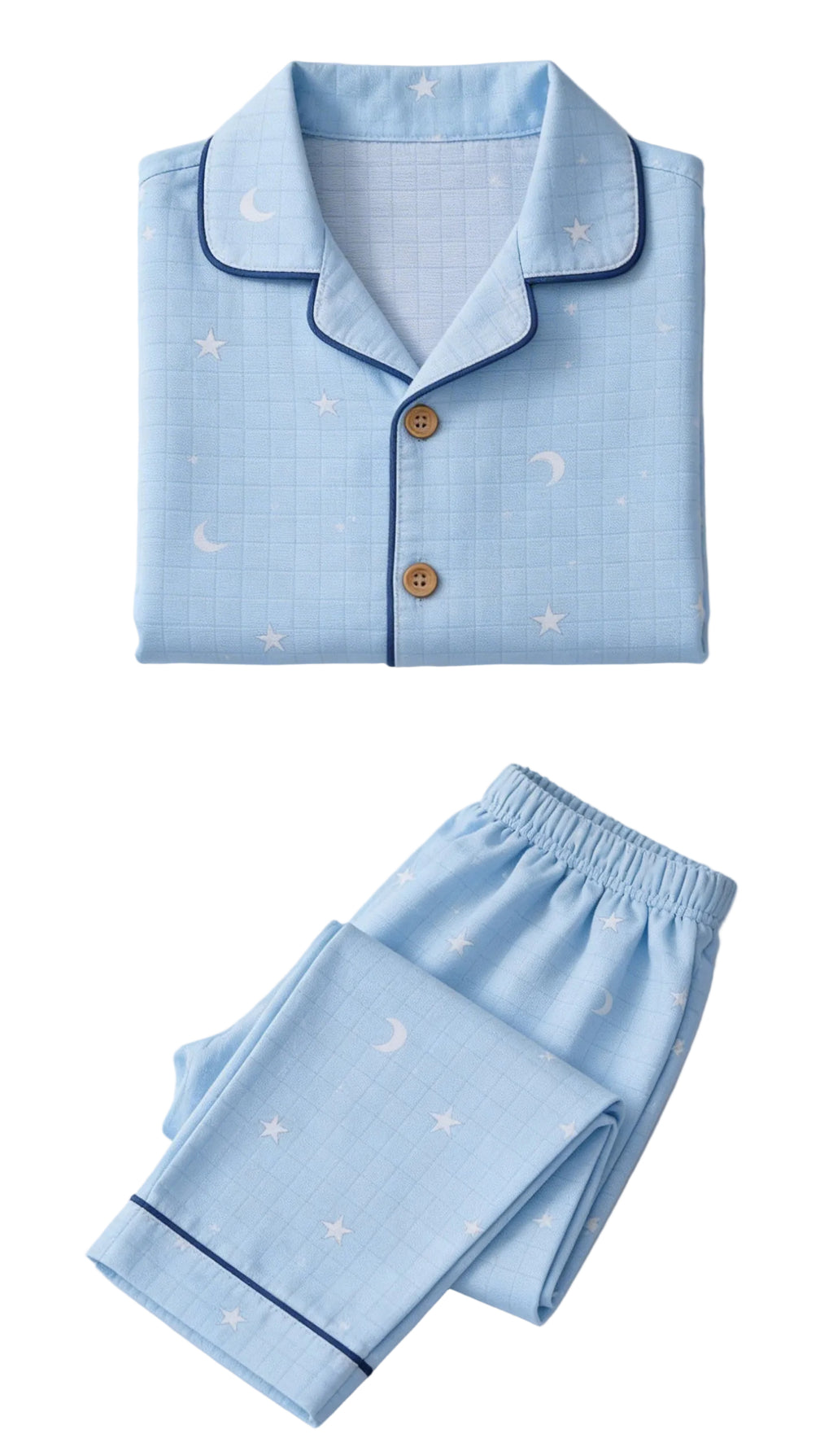 Starry Blue Sky Pajama Set