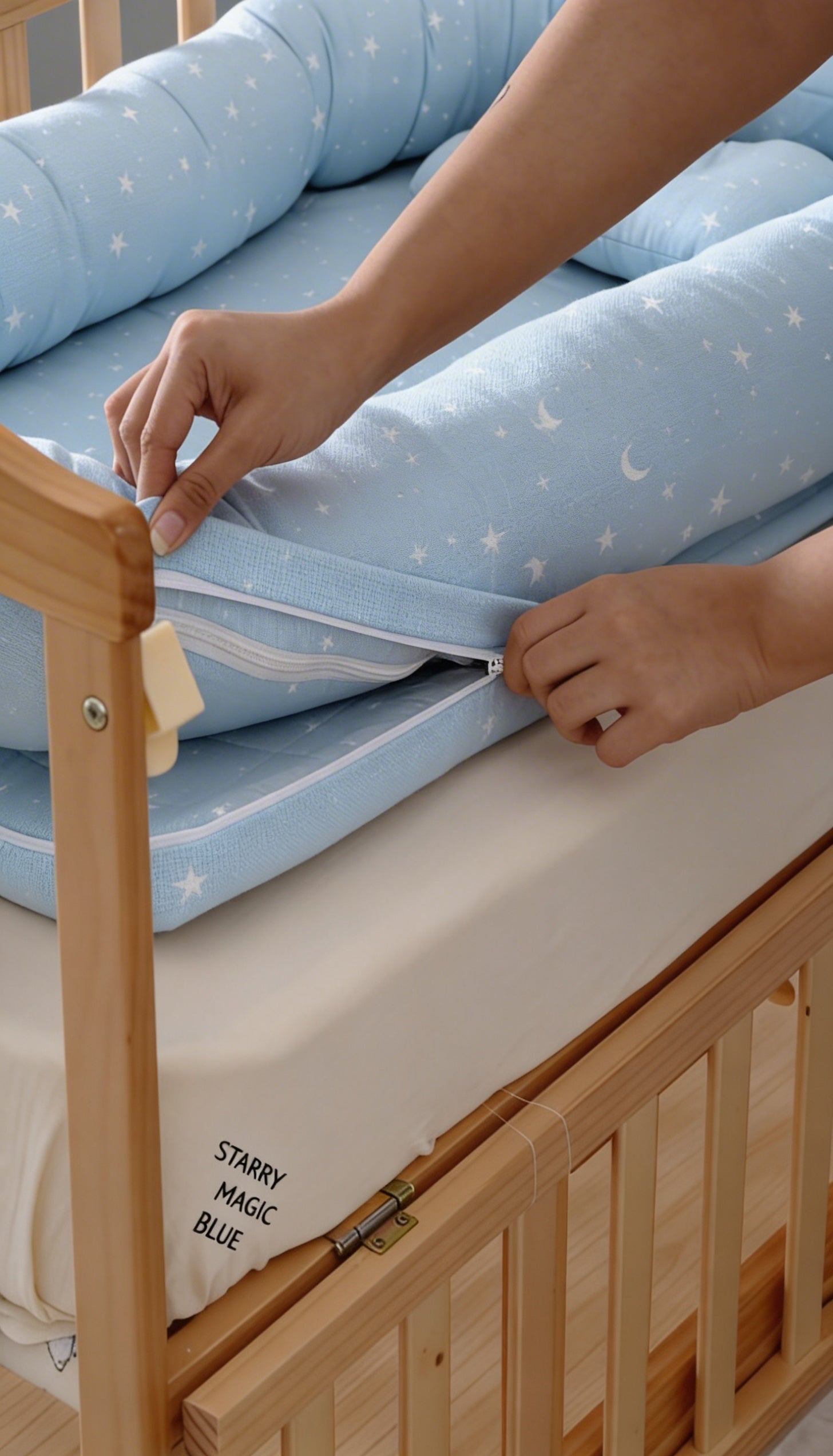 Starry Blue Sky Baby Nest