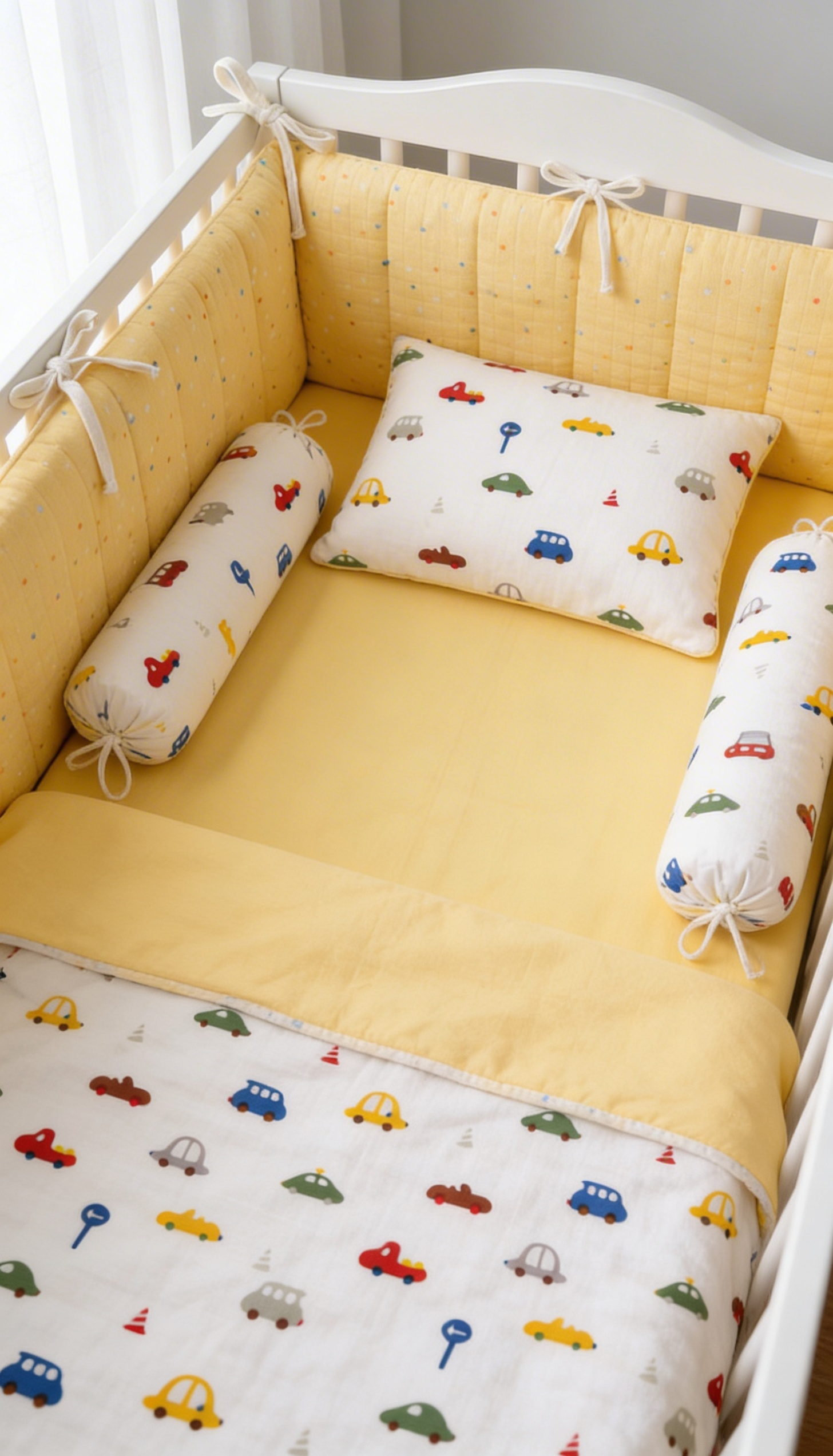 Off We go Cot Bedding Set