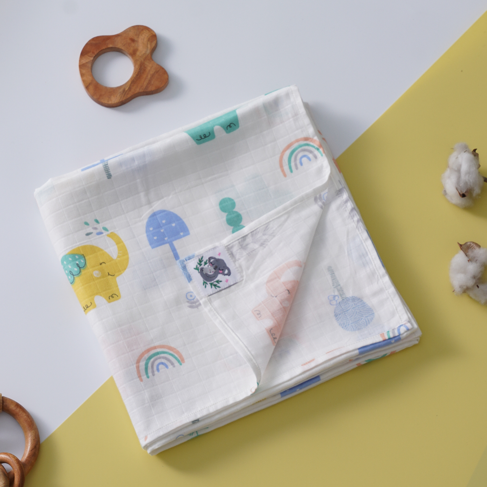 Elephant Tales Swaddle