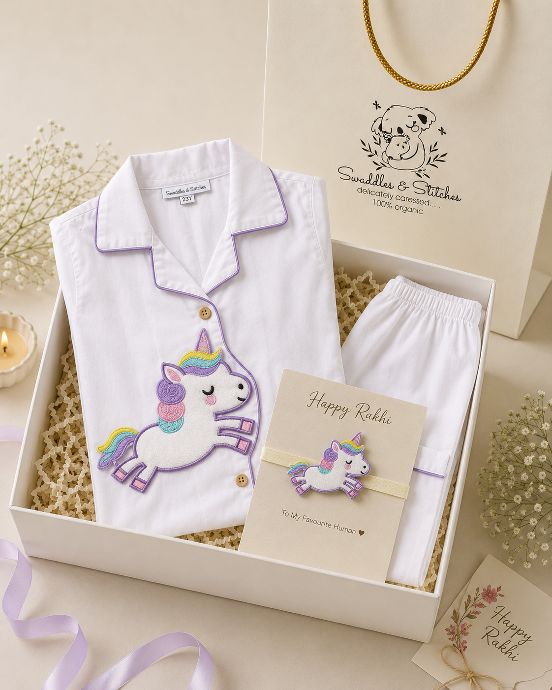 Unicorn Magic Rakhi Hamper