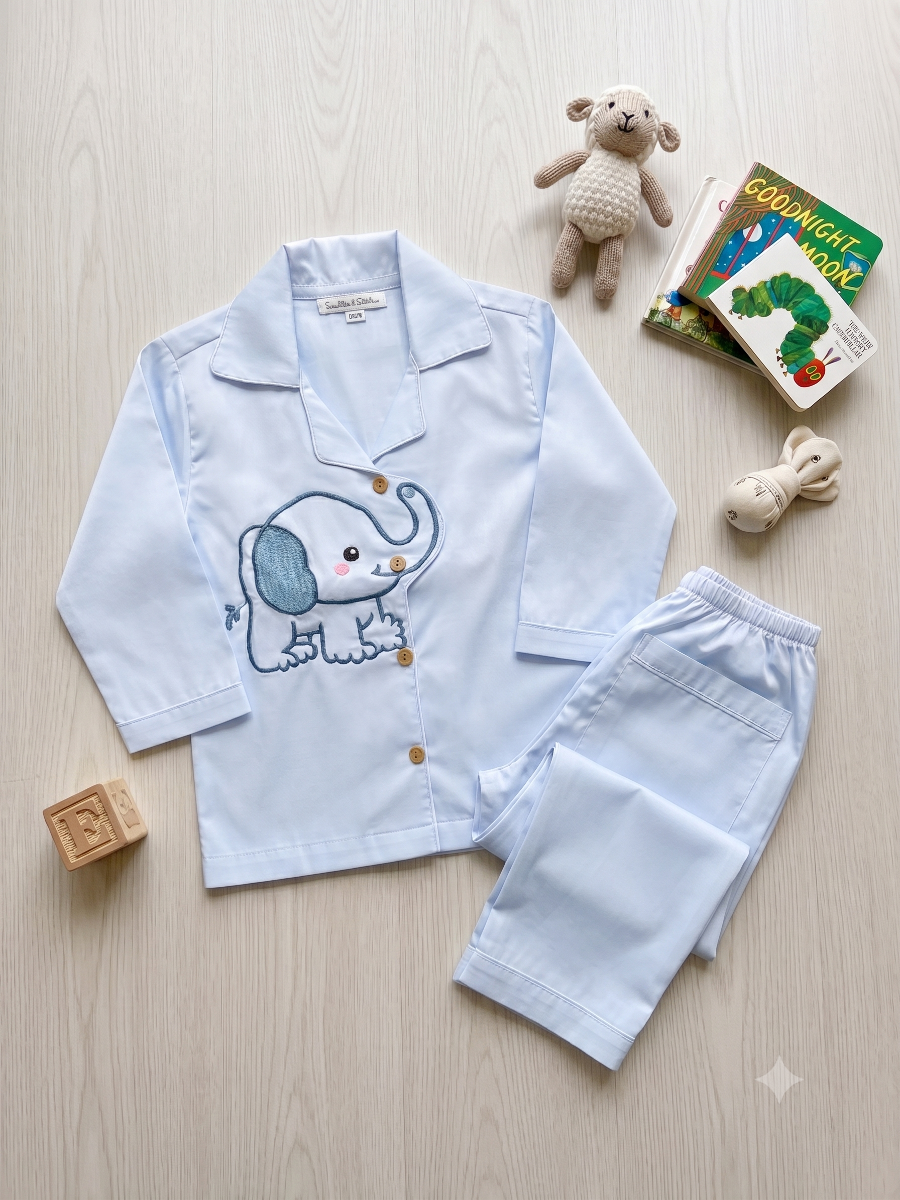 Tiny Trunk Pajama Set